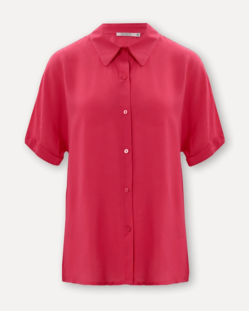  Розовая блузка